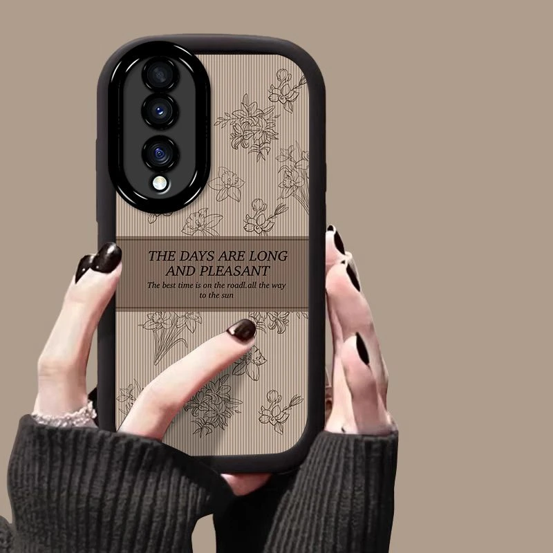 适用华为荣耀70pro手机壳高级感sdy-anoo软硅胶honor70保护套5g镜