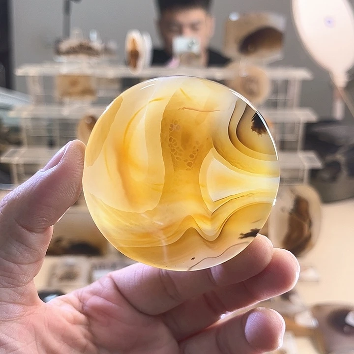 玛瑙/玉髓未镶嵌吊坠(不含链)