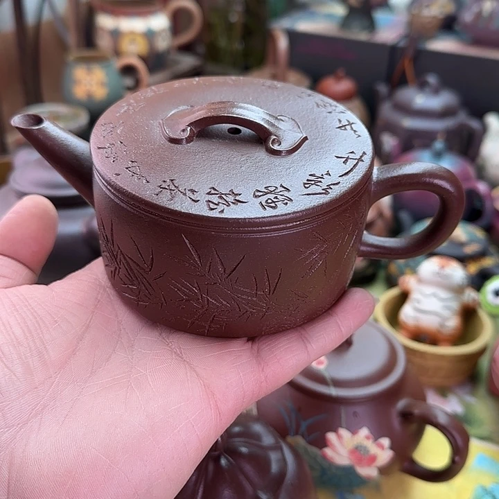 紫砂茶壶国工大汉瓦
