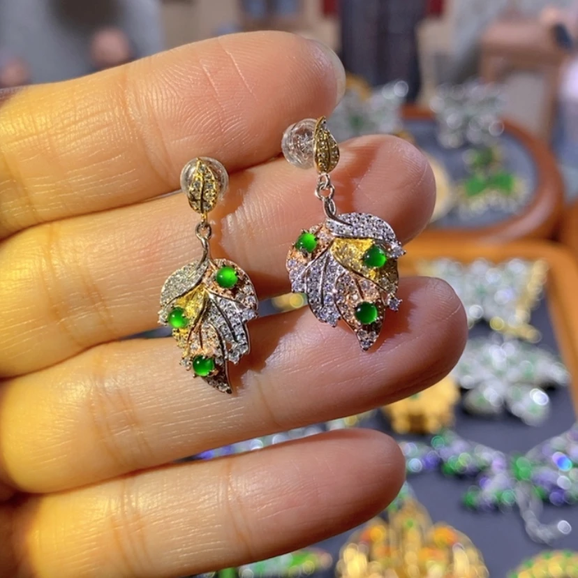 【闪购商品】银S925镶嵌挂件翡翠