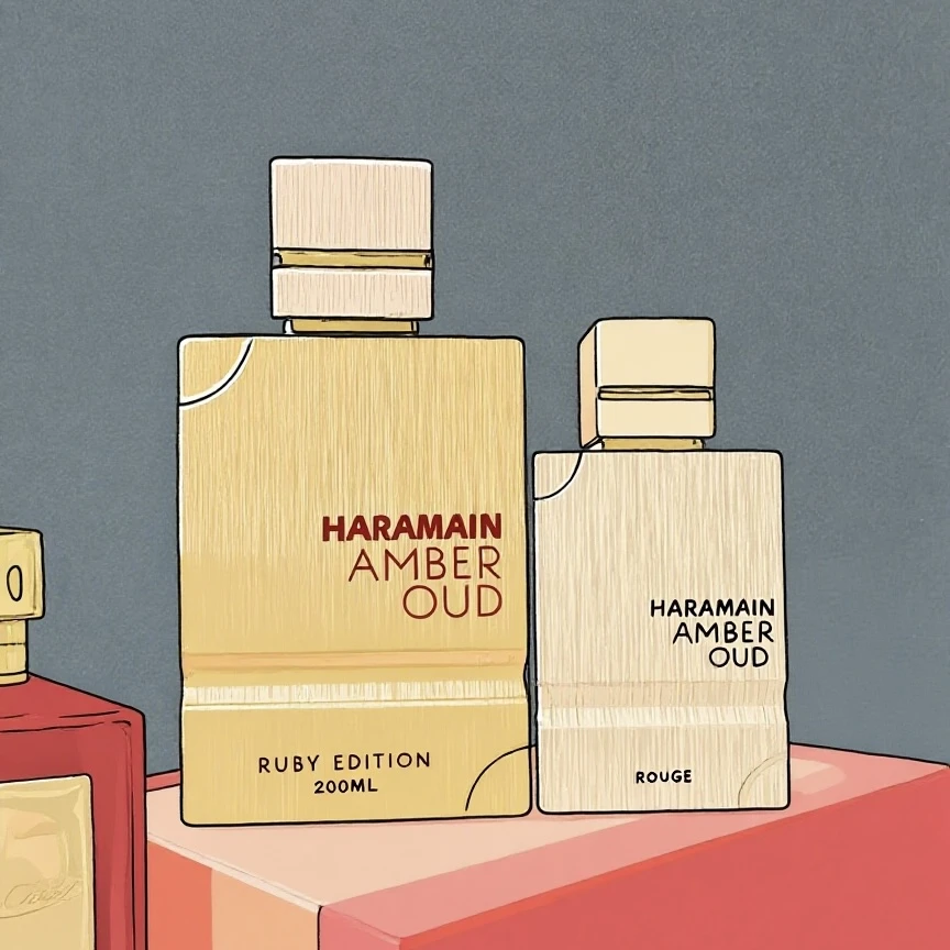 @琥珀沉香红宝石版/540平替/气质香水持久留香木质香花香