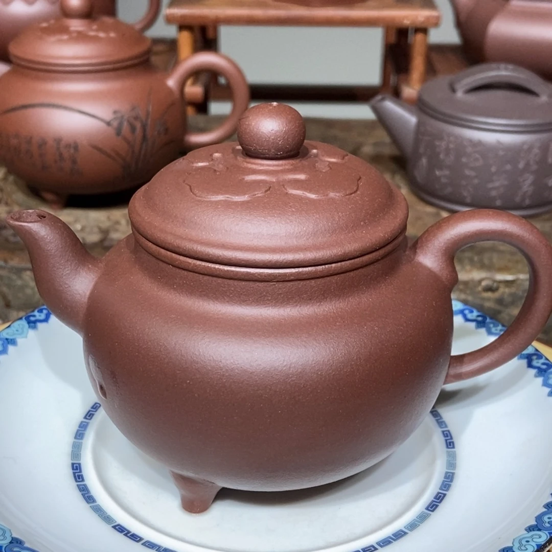 茶壶紫砂矿标底槽清老母亲制作容量240