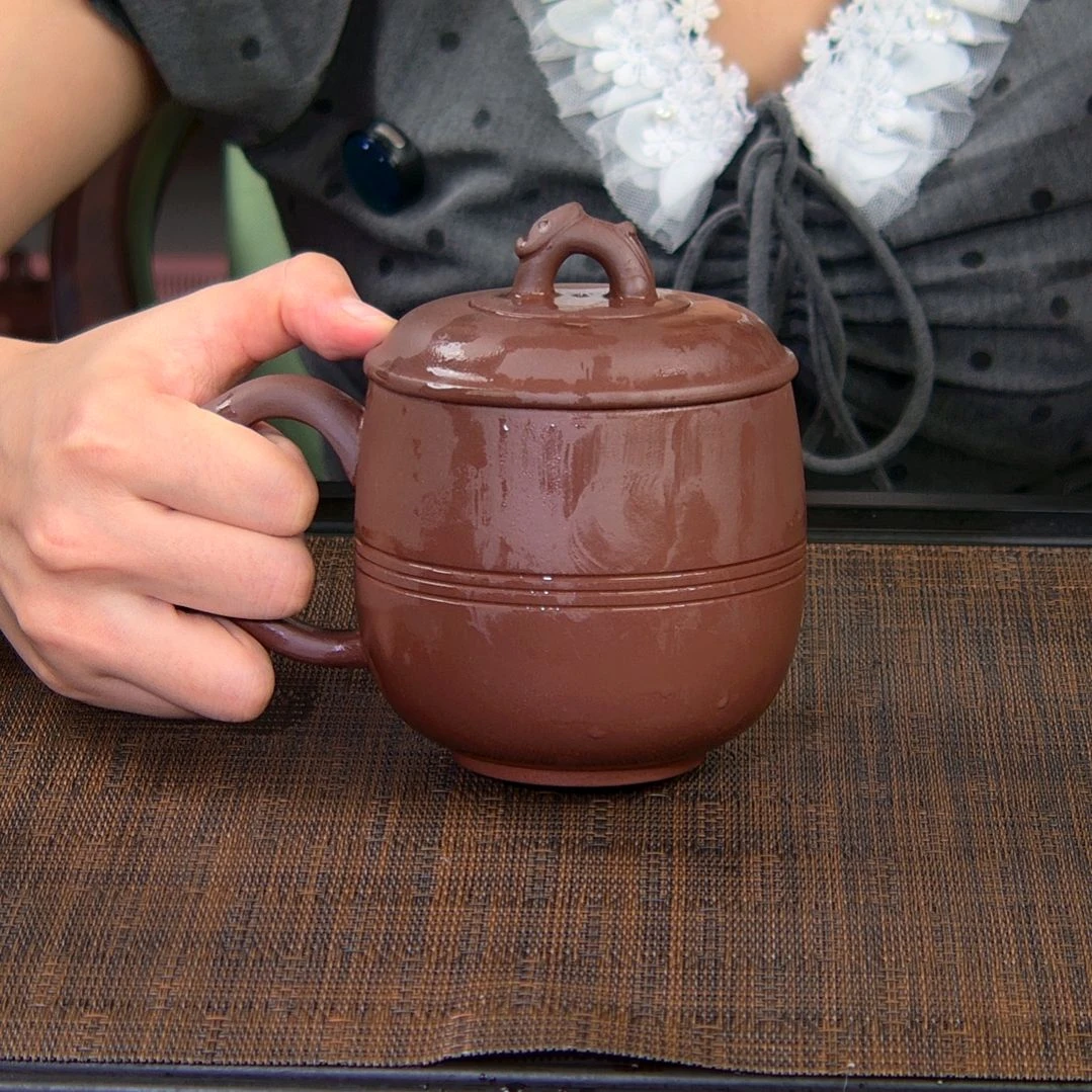 茶杯紫砂高货放漏