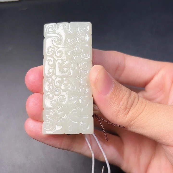 和田玉挂件未镶嵌偶***昏