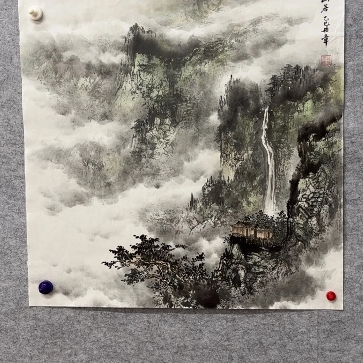 国画花鸟等多种鸟类和