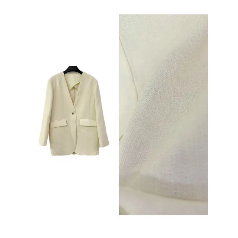【淡奶油】2025新款休闲宽松修身外套时尚气质高奢质感时髦外套