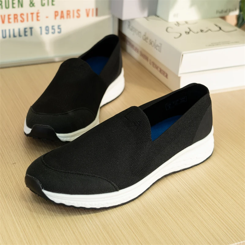 【退货补运费】春季男士透气飞织软底布鞋男款简约百搭休闲鞋Z1277