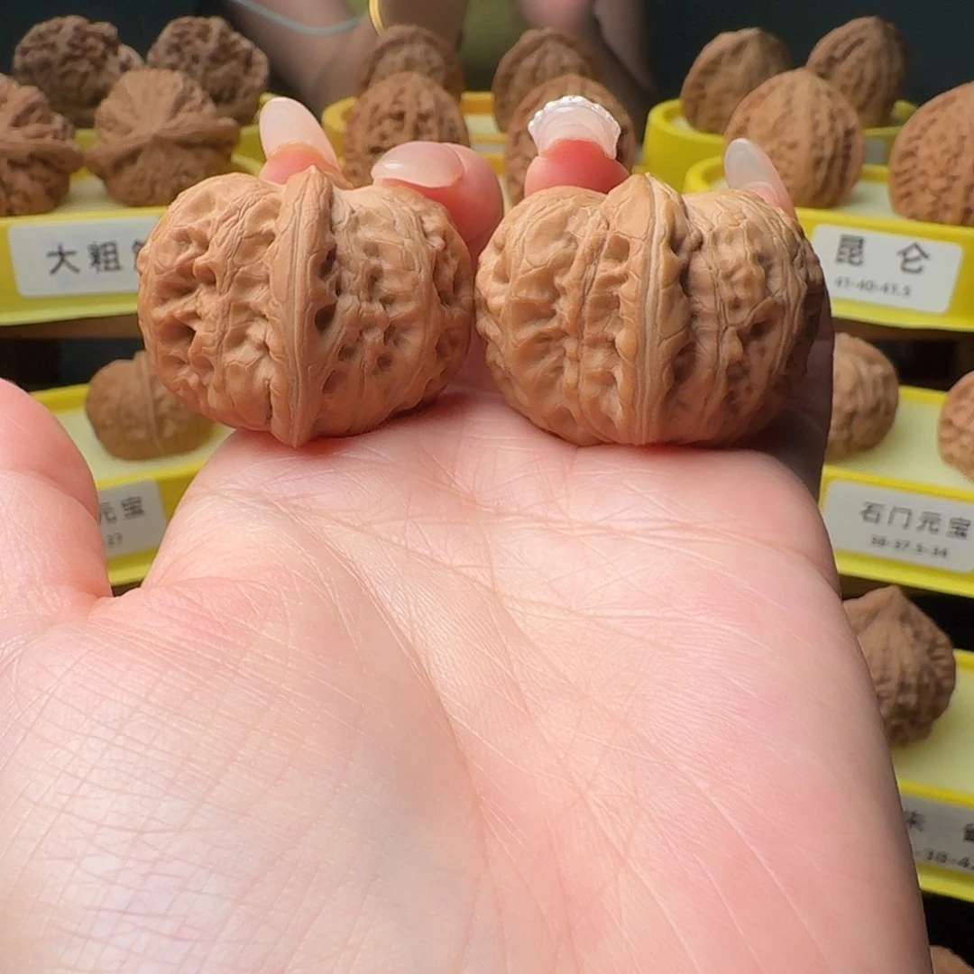 吊坠文玩核桃39.5全品平谷元宝