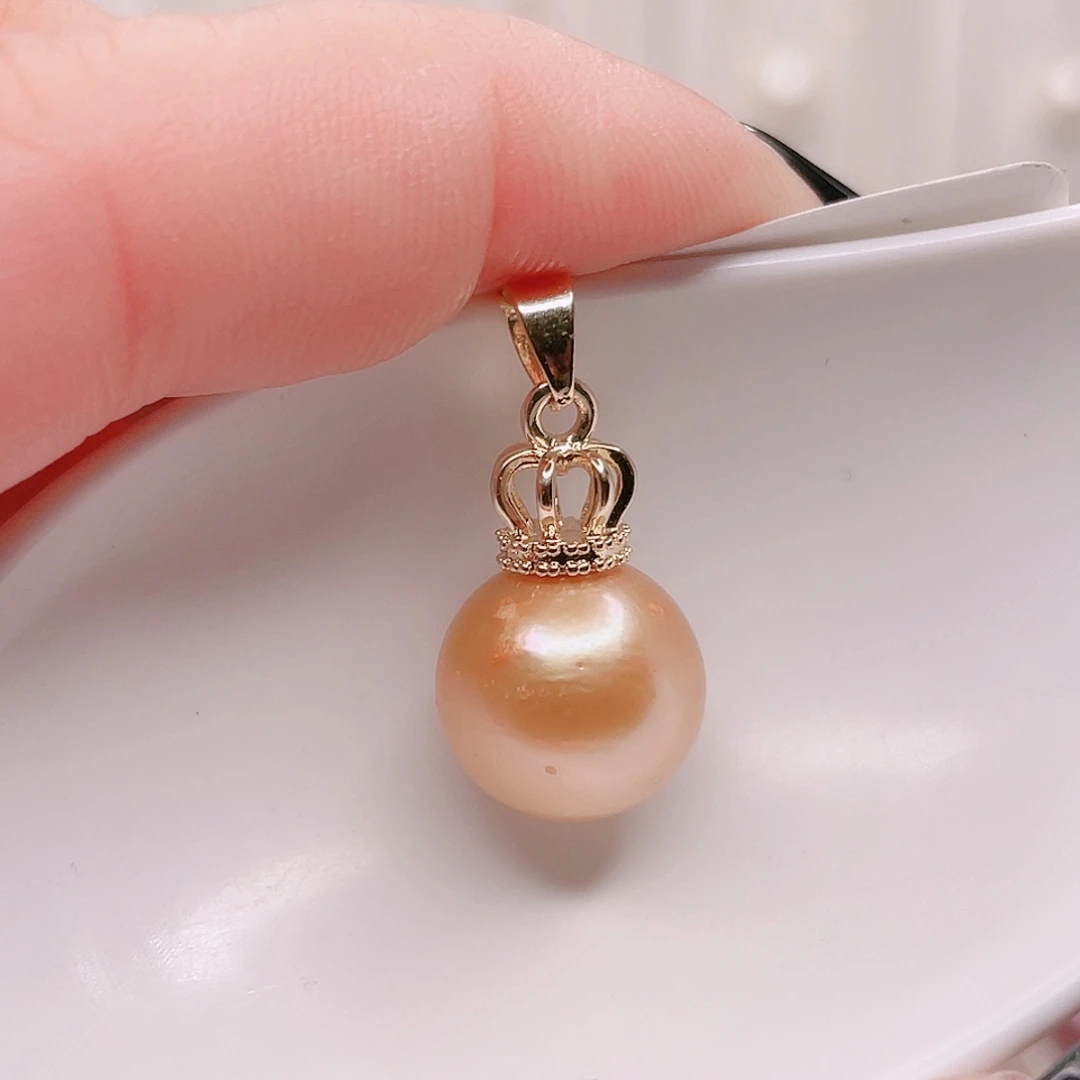 淡水珍珠吊坠(赠链)合金