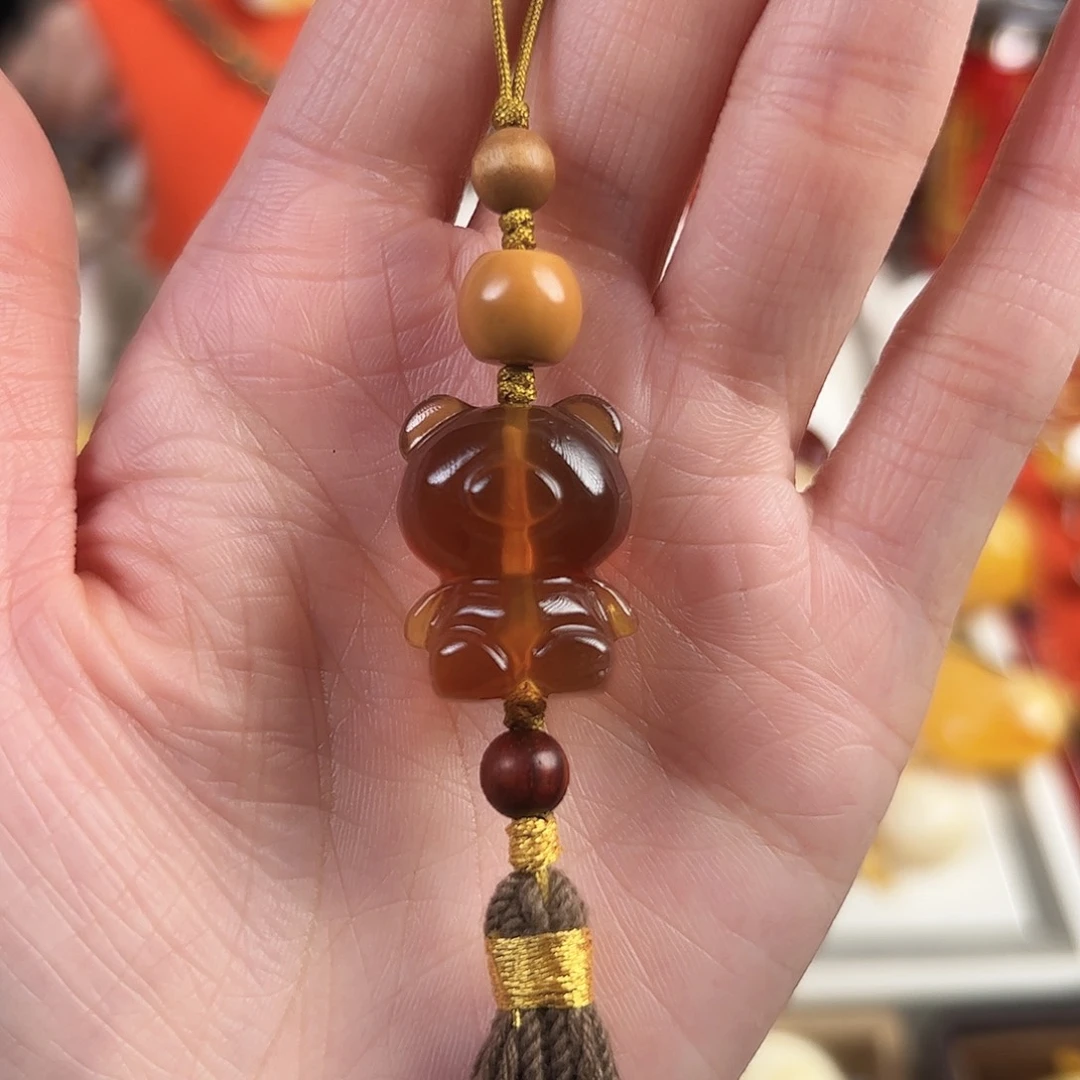 和田玉（糖玉）颈饰未镶嵌