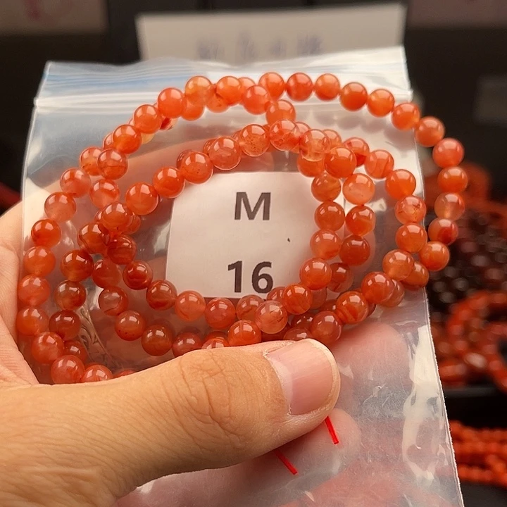 未镶嵌南红玛瑙多样性发货6m m南红玛瑙