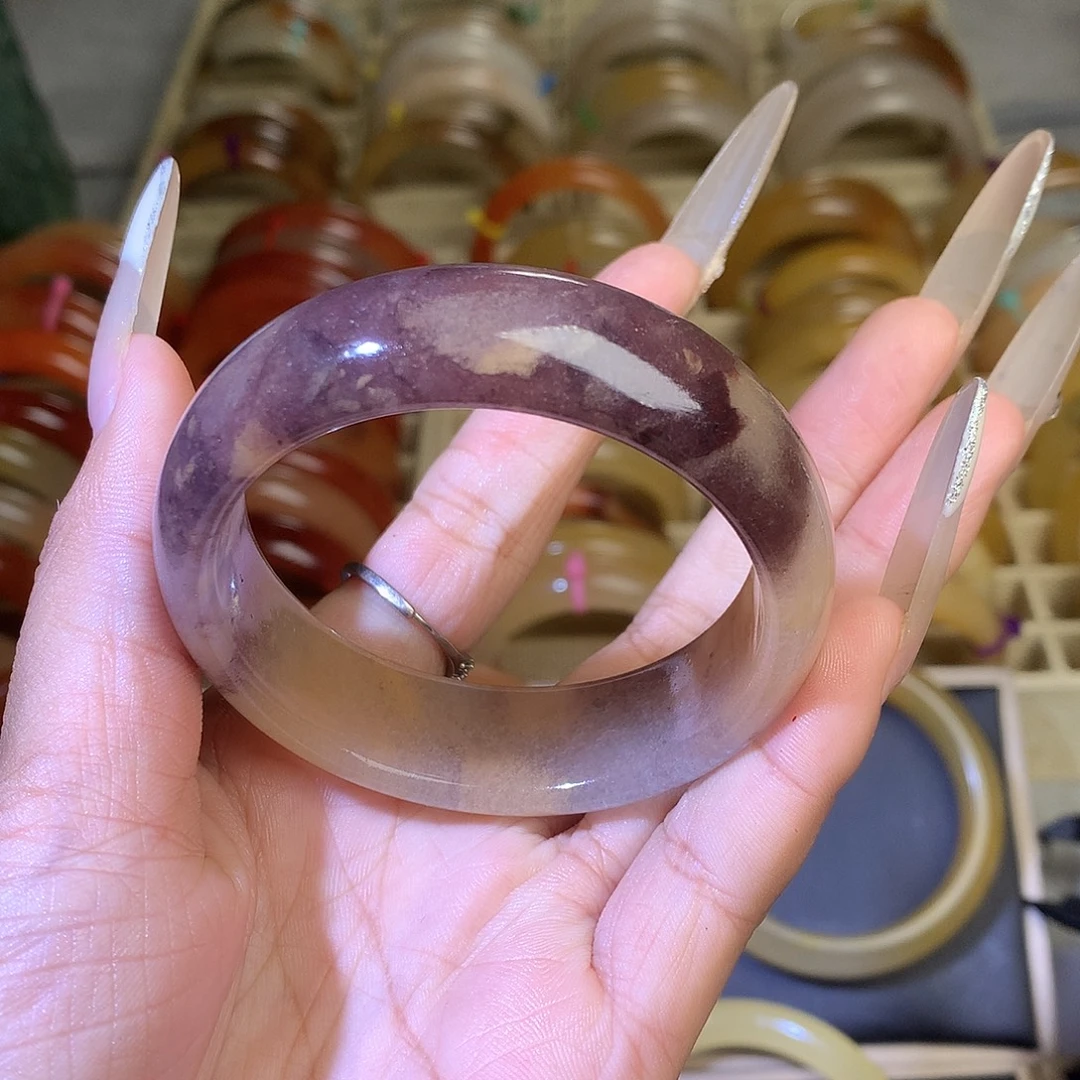 石英质玉（黄龙玉）未镶嵌手镯