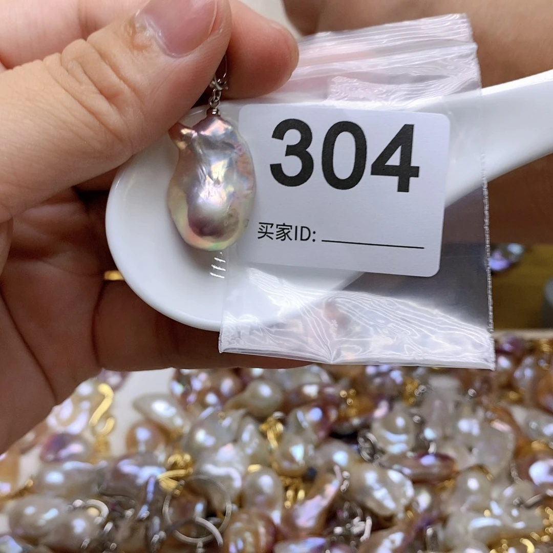 淡水珍珠未镶嵌颈饰304