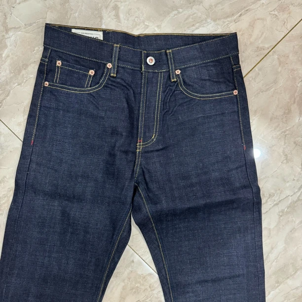 赤耳丹宁男装福利款lvc面料纯养牛款直筒蓝色男士百搭时尚修身