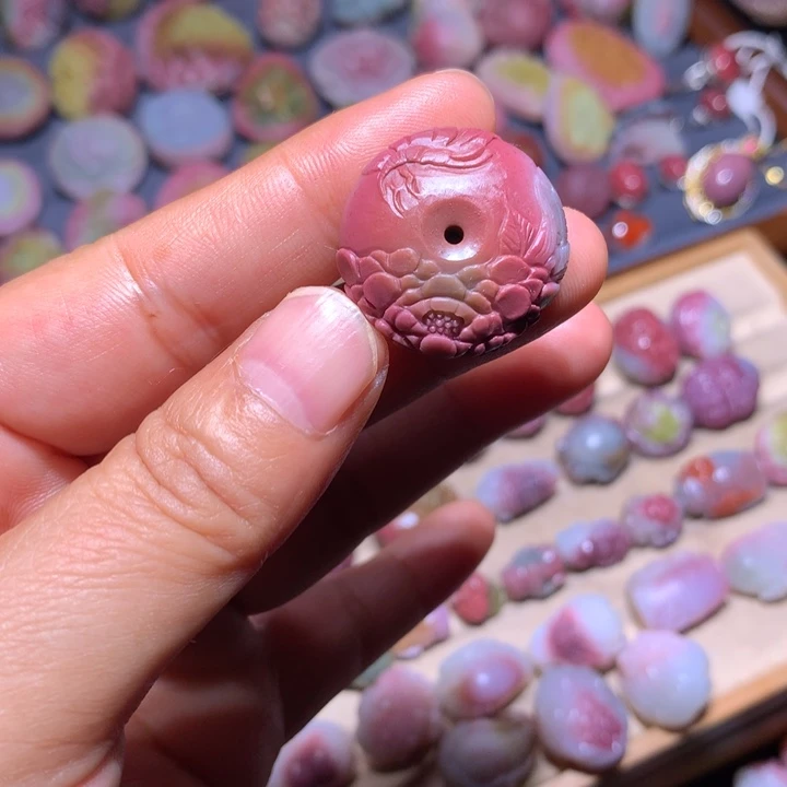 玛瑙/玉髓未镶嵌手链盐源玛瑙