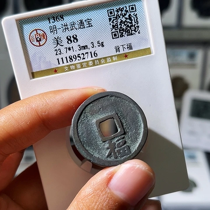 铜小瑶，精品洪武福洪福齐天，评级码2716