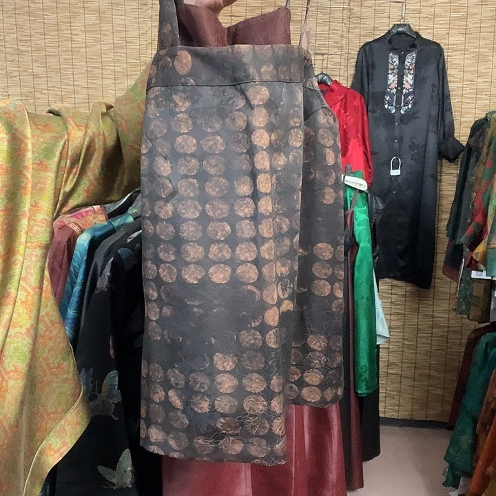 博***众香云纱圆陀吊带XL