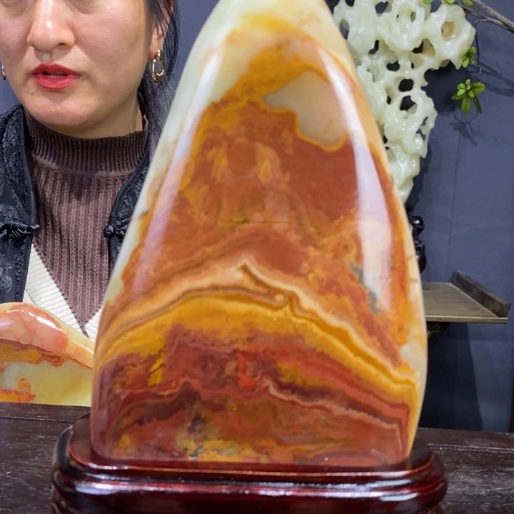 石材精品古青石摆件