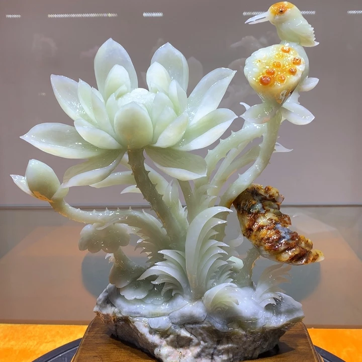 石材家居摆件合合美美