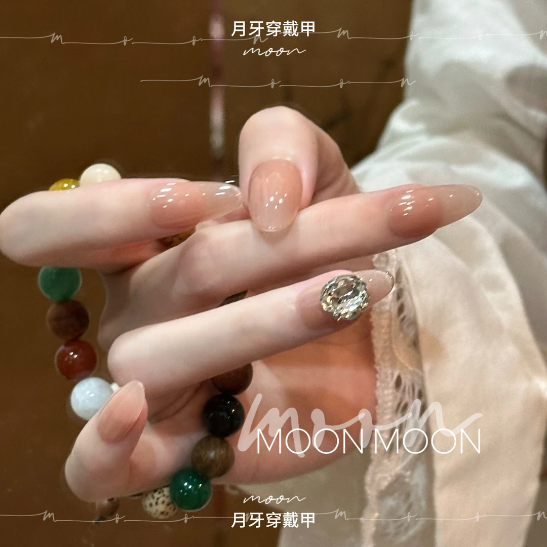 【甘露寺2.0】到手12片 高级氛围感猫眼巨显白可拆卸纯手工穿戴甲