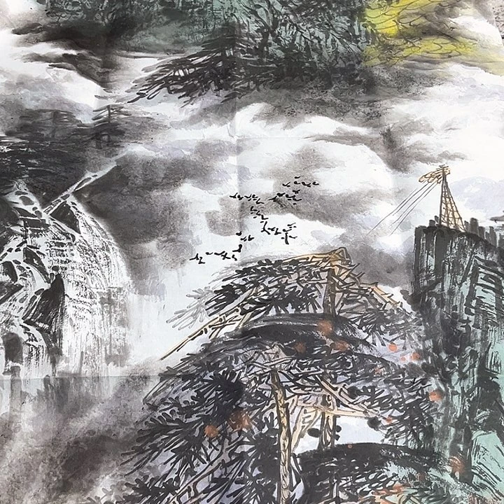 国画苗华老师的作品