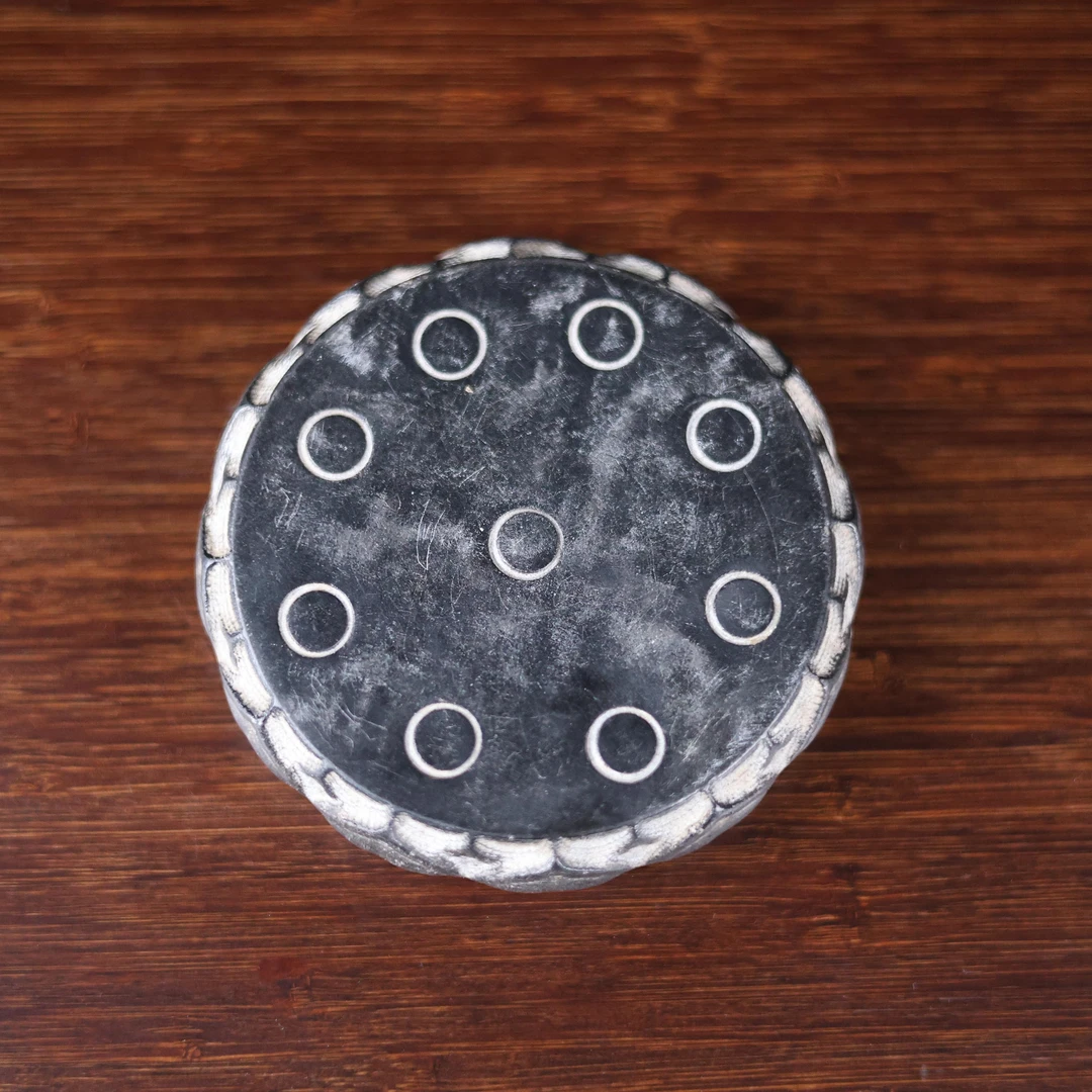 【静姐专属】石头壶承6号（平面莲花）（WG045）