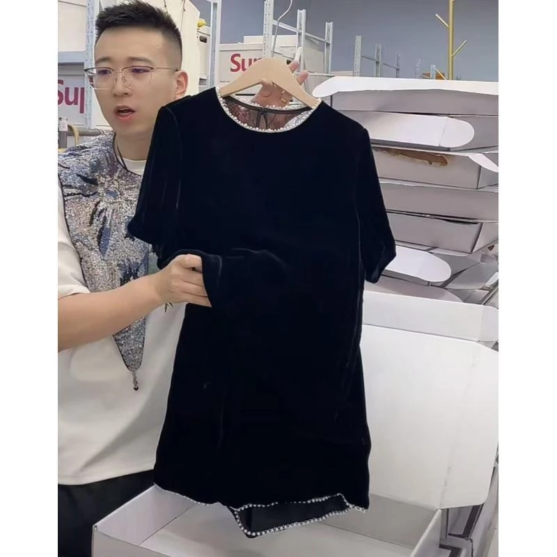 夜幽--中式国风气质时尚百搭夏季轻奢休闲宽松显瘦小众设计套装