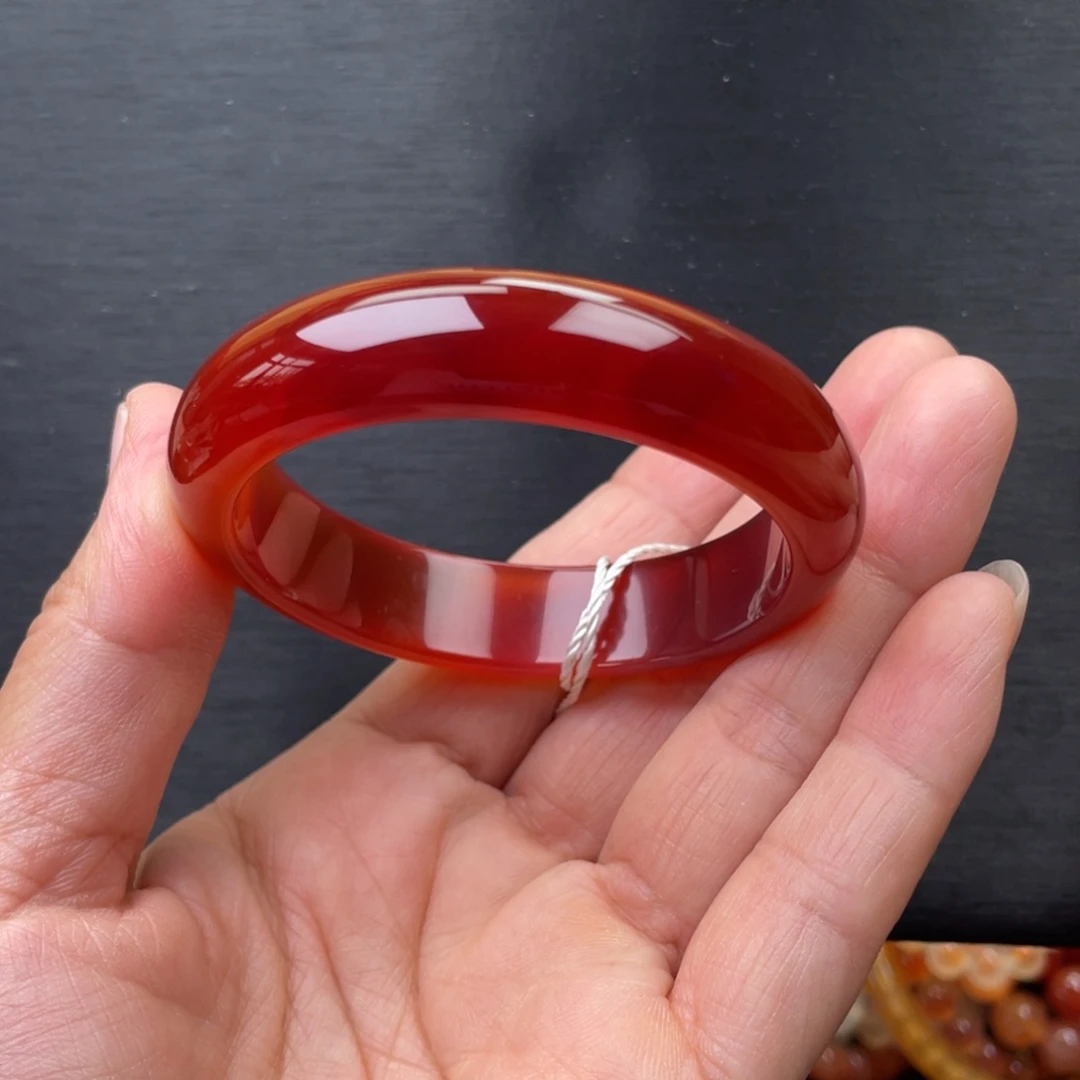 玛瑙/玉髓手链未镶嵌52圈口