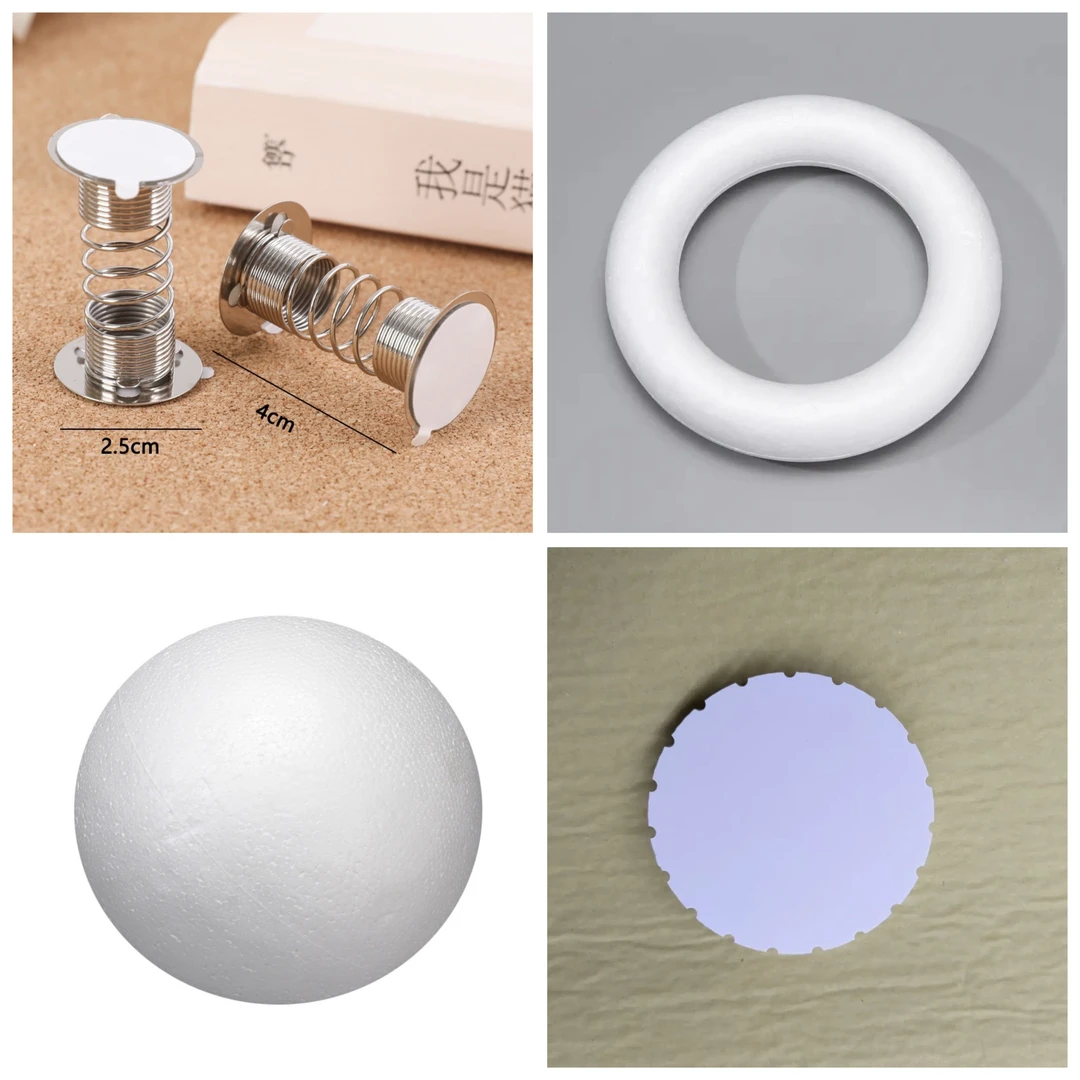 【六八顺】摇摇乐套装 半球升级弹簧8厘米雪弗板8厘米泡沫圈5厘米泡