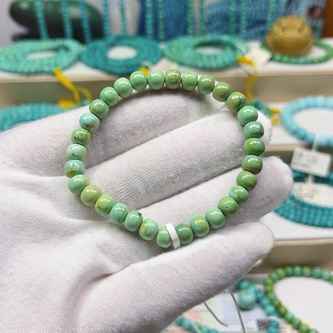 绿松石未镶嵌手链