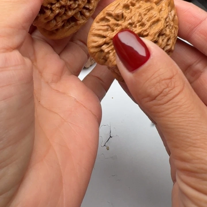 吊坠桃核 文玩金工子42