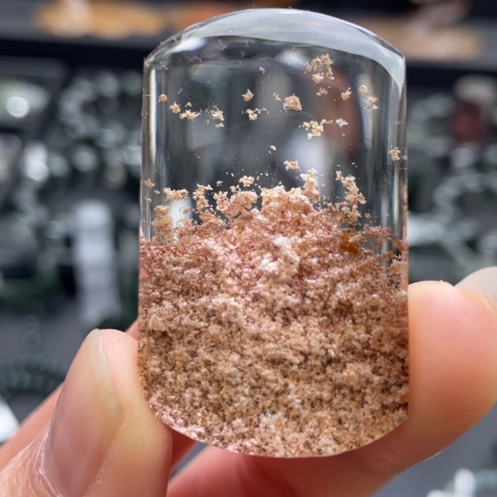 颈饰水晶未镶嵌黄幽灵聚宝盆吊坠