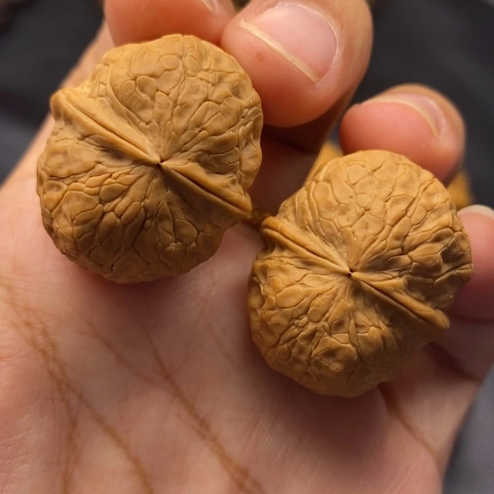 文玩核桃把件32尺蛇皮蛙