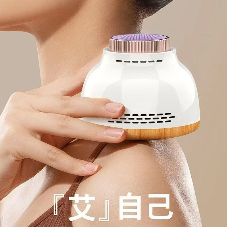 专卖店无烟肚子腹部艾灸盒通用神器家用艾灸肚子腹部专用全身艾灸