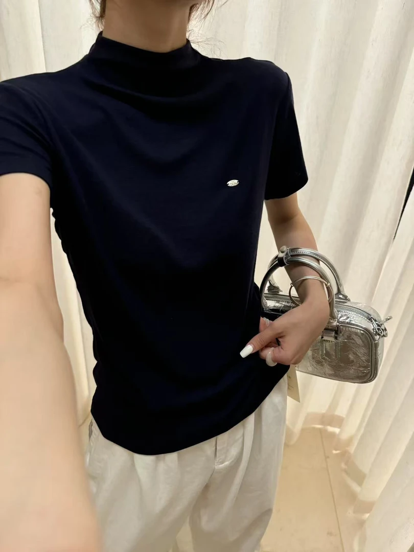 美丽诺丝光羊毛+兰精天丝针织衫洋气衣服女3010