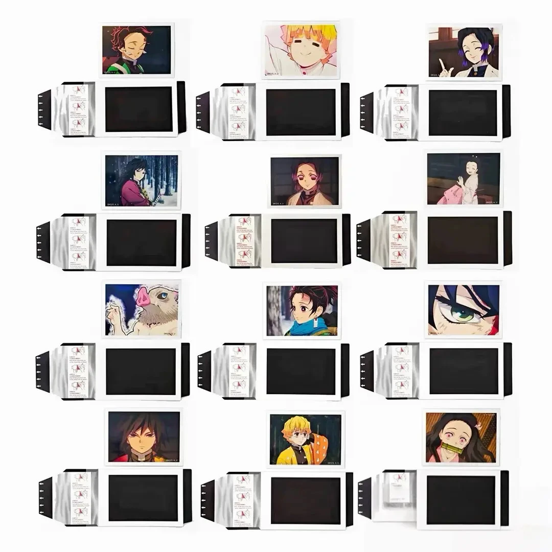 正版鬼灭之刃全集中展限定场景撕拉拍立得立志篇盲盒代拆