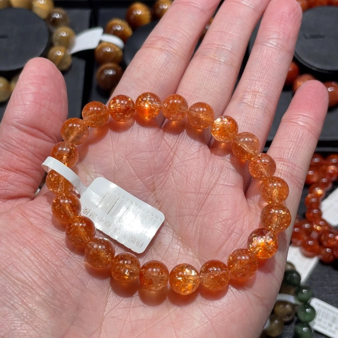 日光石手链未镶嵌金太阳8.5mm