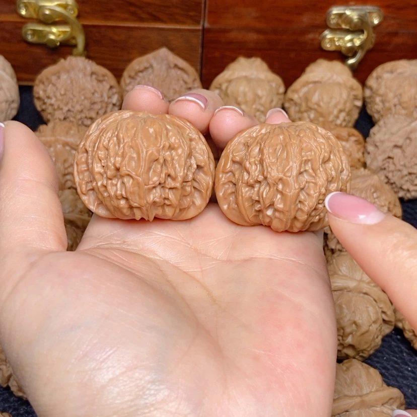 【闪购商品】文玩核桃吊坠喵****闪磨盘41