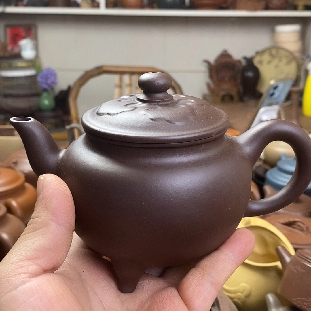 茶壶紫泥慢*说原矿紫砂