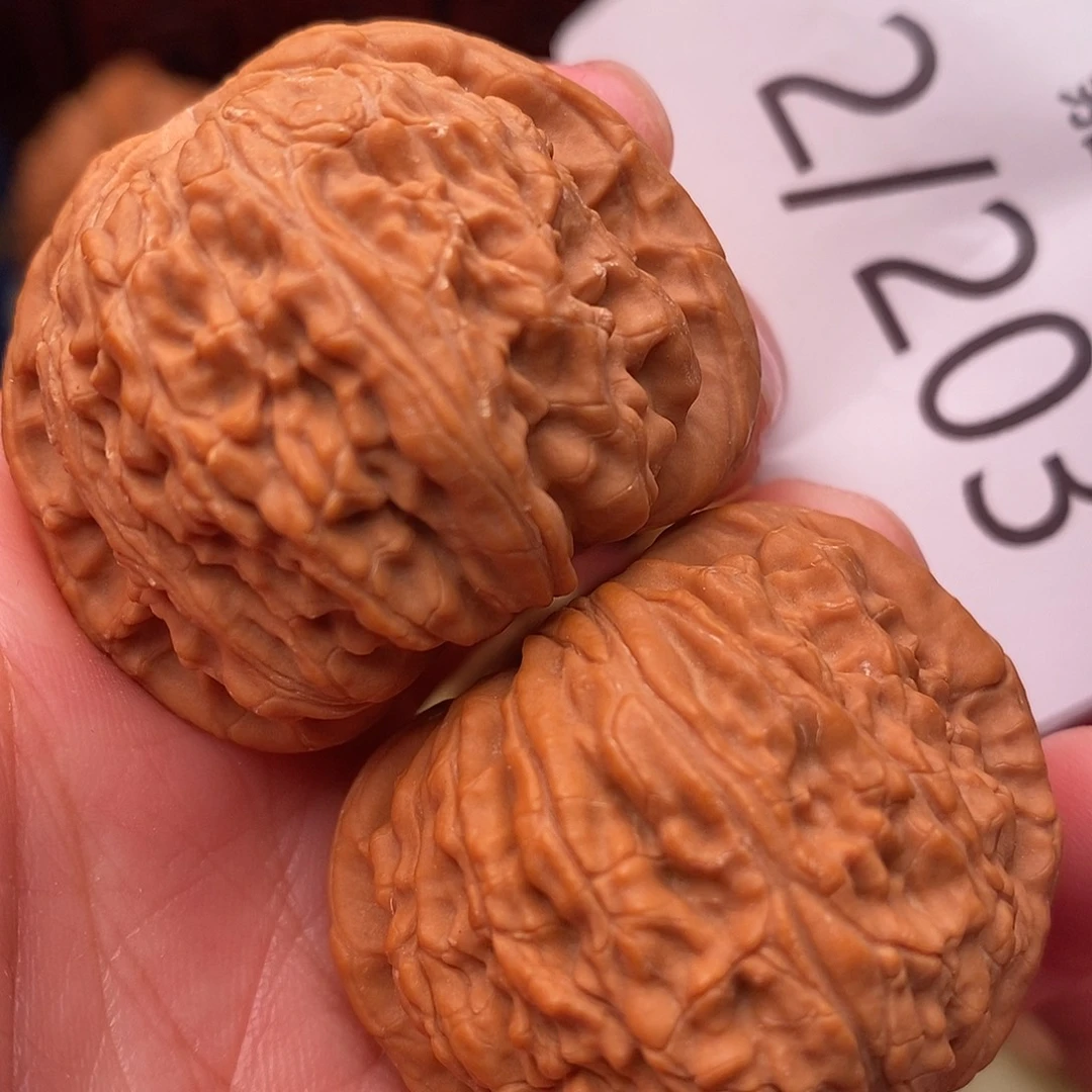 把件文玩核桃38球白