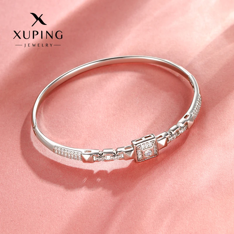 XUPING/旭平首饰 合金合成锆石手镯 情人节手镯 GDX X000795338