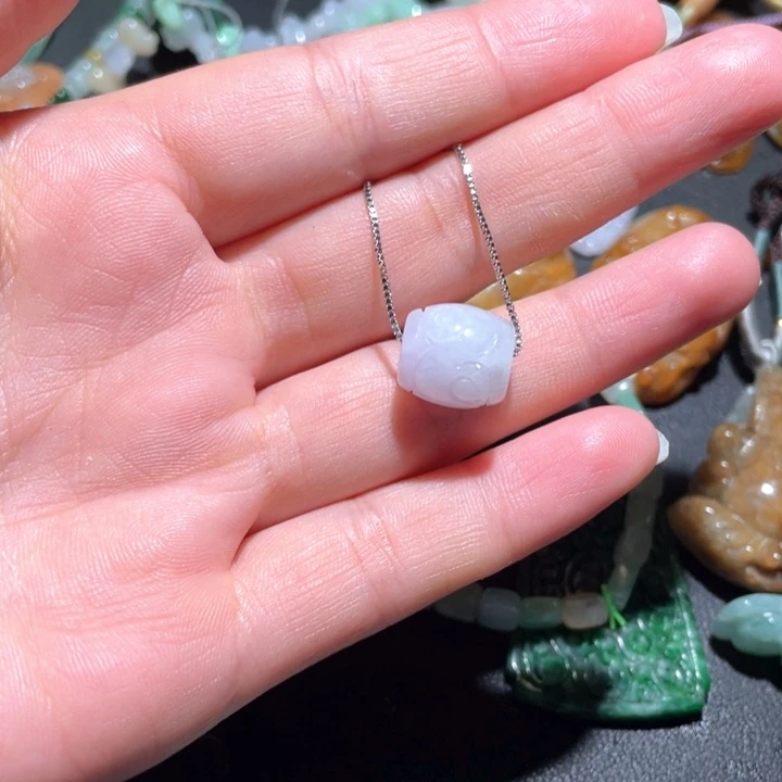 【闪购商品】翡翠颈饰未镶嵌俞*天然翡翠