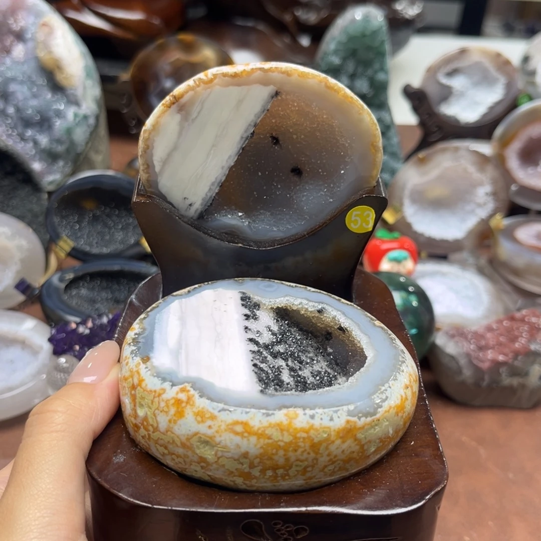 未镶嵌紫晶摆件水晶