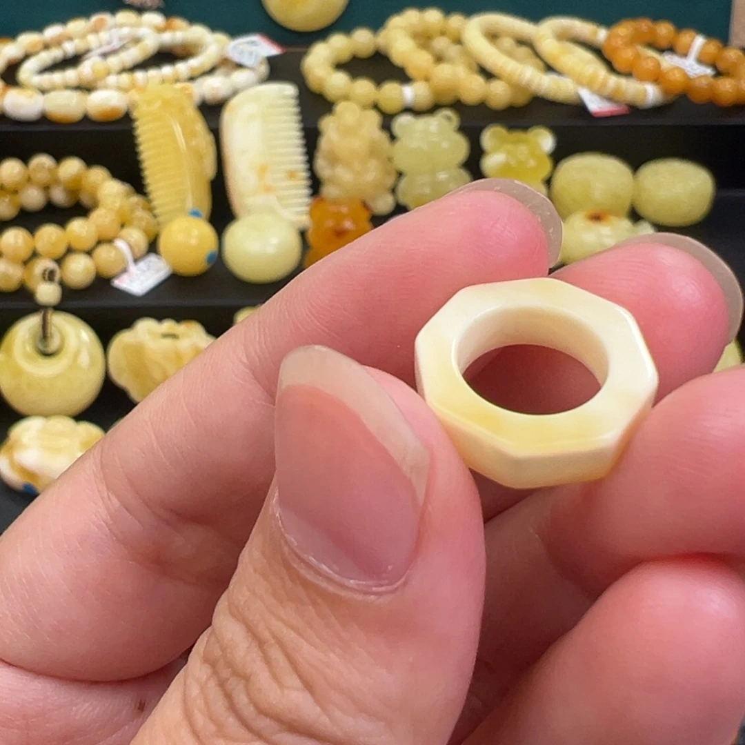 琥珀手链未镶嵌跑环9.5内径