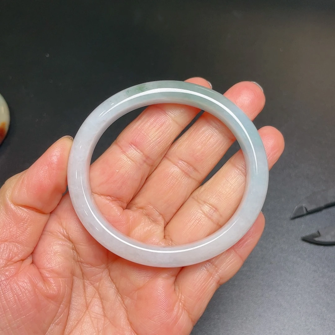 翡翠未镶嵌手镯高冰翡翠手镯