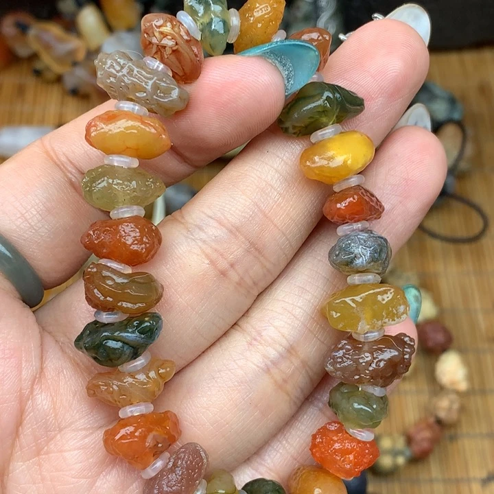 玛瑙/玉髓未镶嵌珠宝半成品