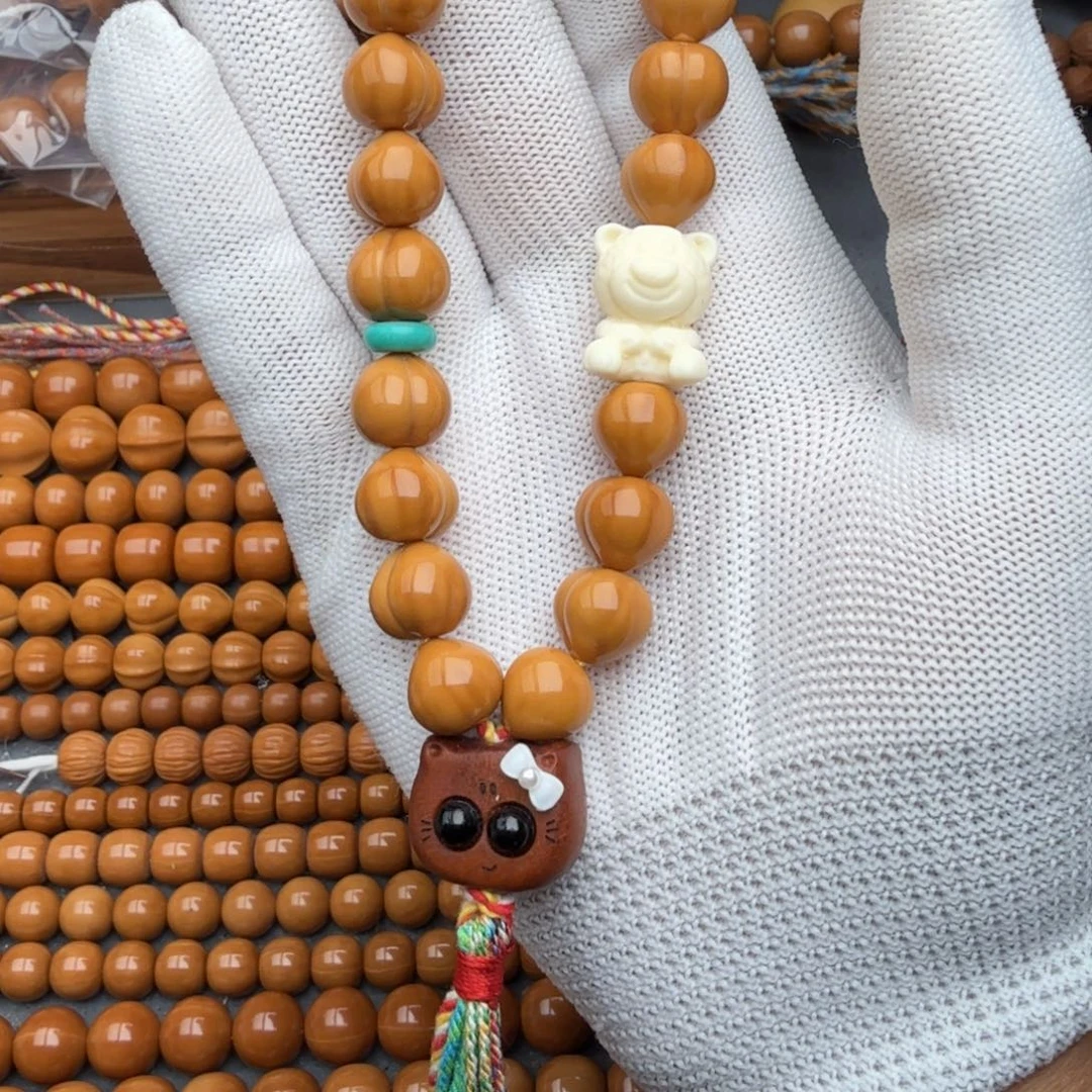 猴头核桃吊坠12屁桃全品