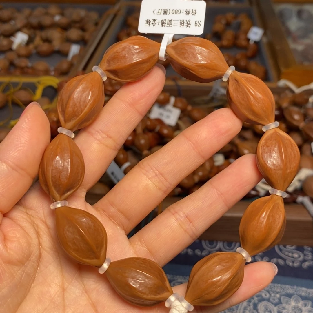 手串/手链橄榄核1.5金标铁素