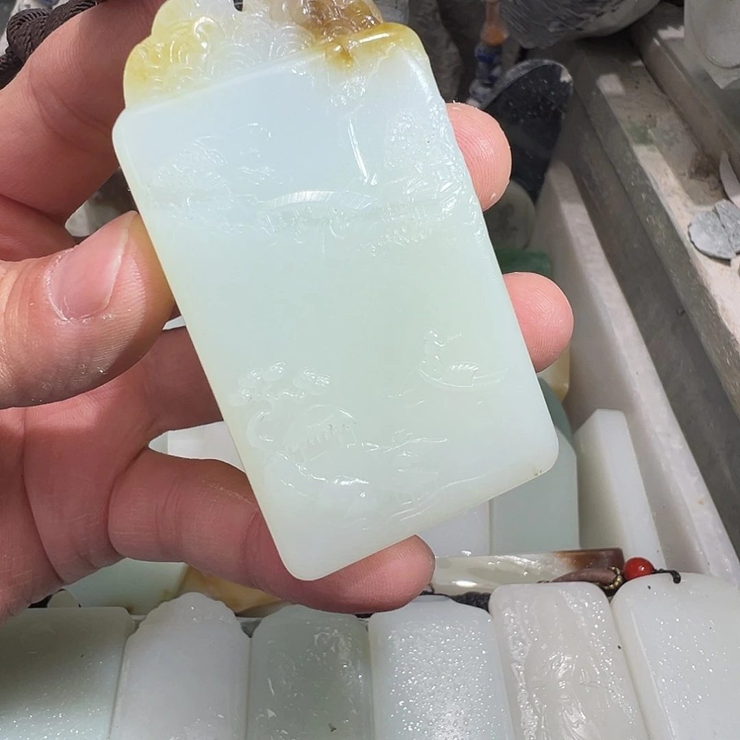 定制和田玉未镶嵌和田玉