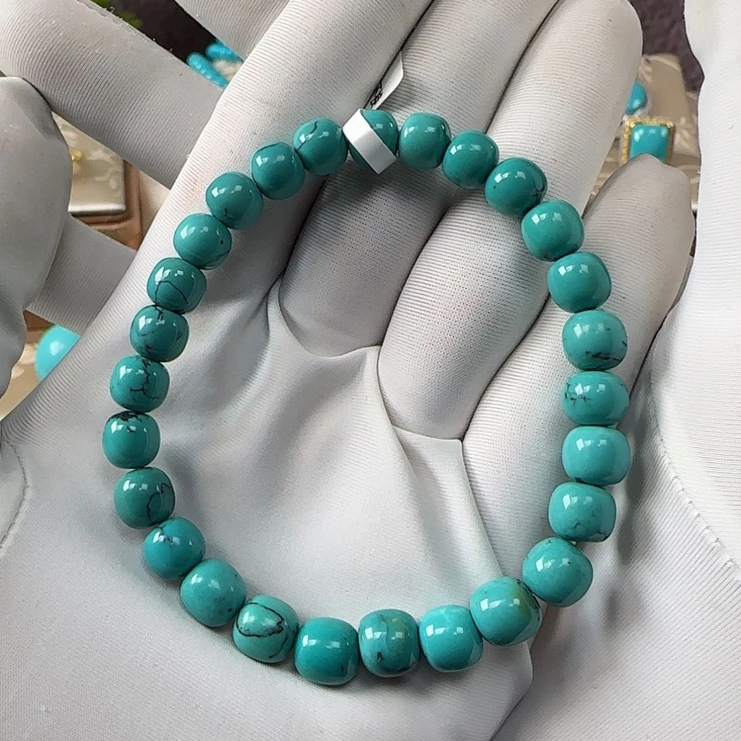 绿松石未镶嵌7mm➕手串